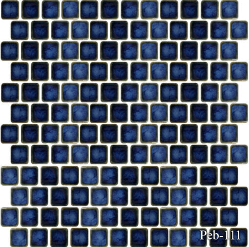 Celica Marble Blue 1x1 Pool Tile Series