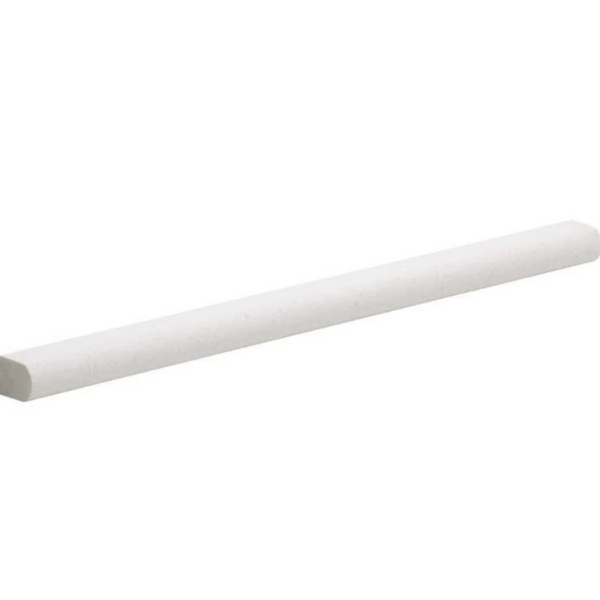  White Pearl Limestone Pencil Liner ( HONED )