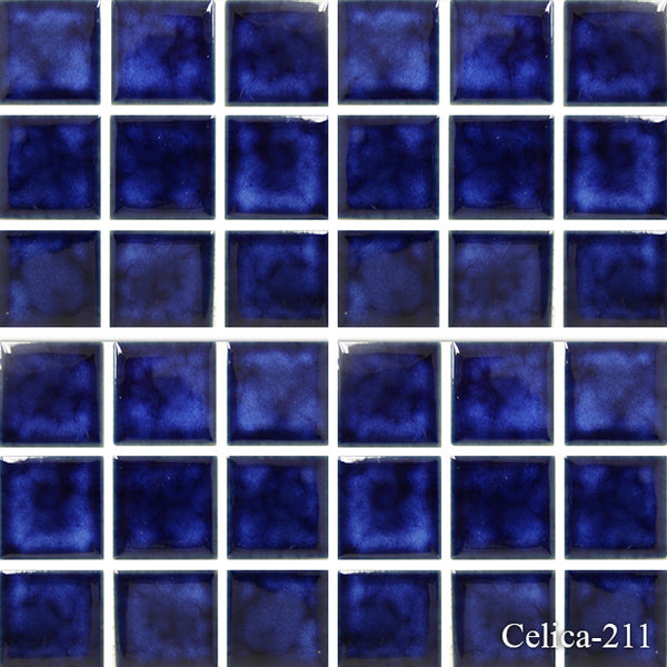 Celica Marble Blue 2x2  Pool Tile Series