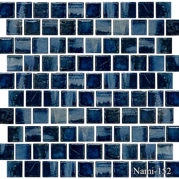 Nami Wave Crest 1 x 1 Pool Tile Series