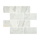 12X24 Honed Italian Calacatta Gold Marble Tile
