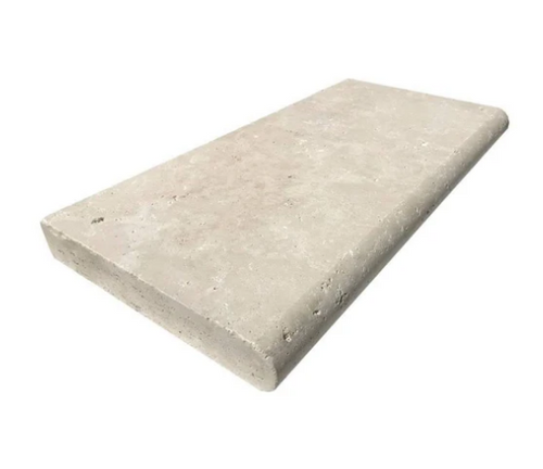Travertine Bullnose Pool Coping