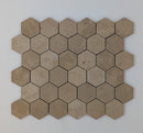 Nova Gold Limestone 2 Inch Honed Mosaic Tile