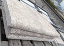 16x24 Noce Travertine Double Bullnose Edge Pool Coping (5CM - 2” Thickness)