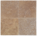 12x12 Noce Travertine Tumbled Paver (3cm)