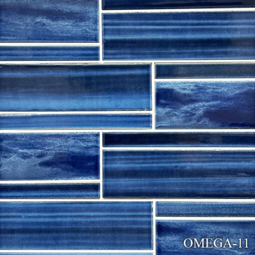 Omega 11 Blue Horizon Porcelain Pool Tile