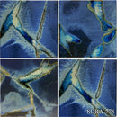 Sora-778 6x6 Mix Blue Porcelain Pool Tile