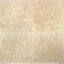 18 x 18 Tumbled Ivory Travertine Tile
