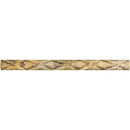 1x12 Honed Scabos Travertine Diamond Rope Liner