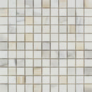 1x1 Calacatta Gold Mosaic Tile (POLISHED )