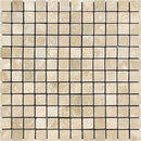1x1 Tumbled Durango Travertine Mosaic Tile