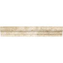 2x12 Honed Durango Travertine Single-Step Chair Rail Trim