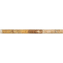 3/4 x 12 Honed Scabos Travertine Bullnose Liner