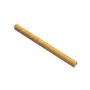 3/4 x 12 Honed Gold Travertine Bullnose Liner