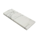 4 3/4 x 12 Polished Calacatta Gold Marble Baseboard Trim