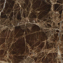 4x4 Polished Emperador Dark Marble Tile