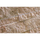 6 x 24 Split-faced Noce Travertine Ledger Panel