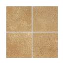 6 x 6 Honed Noce Travertine Tile
