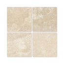 6 x 6 Tumbled Durango Travertine Tile