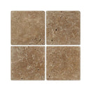6 x 6 Tumbled Noce Travertine Tile