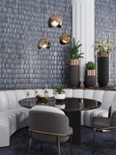 ALLURE GREY RECTANGULAR Glass Mosaic Tile