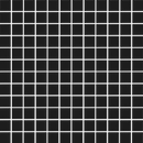 CC MOSAICS BLACK 1X1 SQUARES 12X12 MOSAIC.