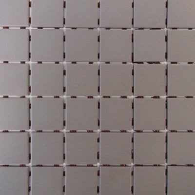 CC PORCELAIN TAUPE 12X12 MOSAIC.