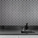 Classic Dijon Collection Glass Tile Mosaic