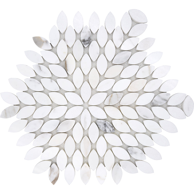 PALAU Calacatta Gold, Thassos Mix Mosaic Tile