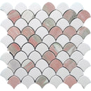 OSLO Thassos, Norway Rose Mosaic Tile