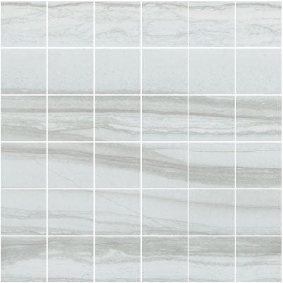 SERPENTINO BLANCO 13X13 MOSAIC.