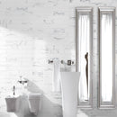 3x12 Statuario Subway Porcelain Tile Vallelunga Collection