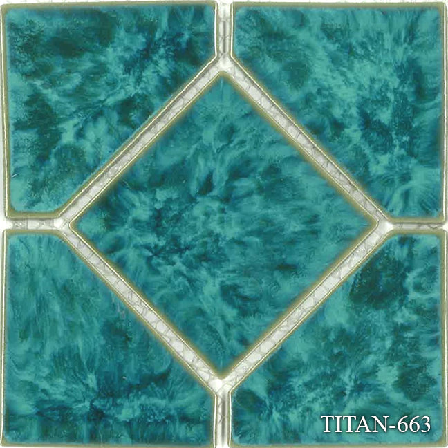 Titan Aqua Marine 6" Deco Pool Tile Series