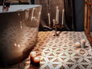 FRUILI Calacatta Gold/Glaicer Terrazzo/Atlantic Gray Mix Mosaic Tile