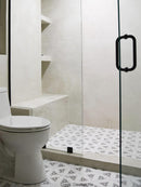FRUILI Calacatta Gold/Glaicer Terrazzo/Atlantic Gray Mix Mosaic Tile