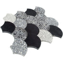 DUCALE Terrazzo, Black Limestone Mix Mosaic Tile