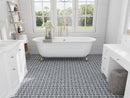 TORCELLO Terrazzo, Dolomite, Black Limestone Mix Mosaic Tile