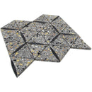 DANIELI Terrazzo, Black Limestone Mix Mosaic Tile