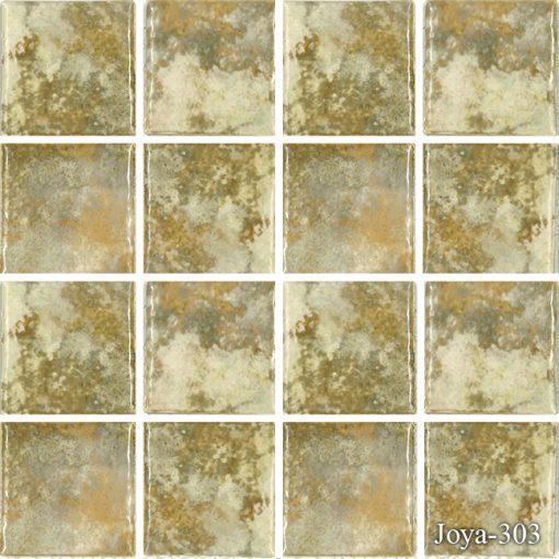 Joya Gold 3 x 3 Pool Tile Series