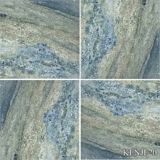 Kenji 6 x 6 Blue Granite Pool Tile Series