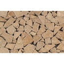 Noce Tumbled Travertine Random Broken Mosaic Tile