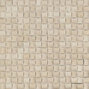 Crema Marfil Polished Marble 3-D Small Bread Mosaic Tile