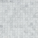 Bianco Carrara Polished Marble 3-D Small Bread Mosaic Tile