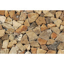 Scabos Tumbled Travertine Random Broken Mosaic Tile