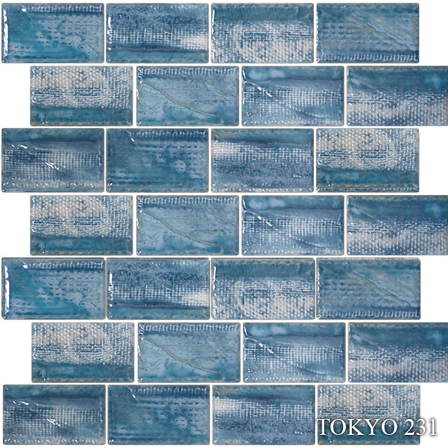Tokyo Icy Blue 2x3 Pool Series