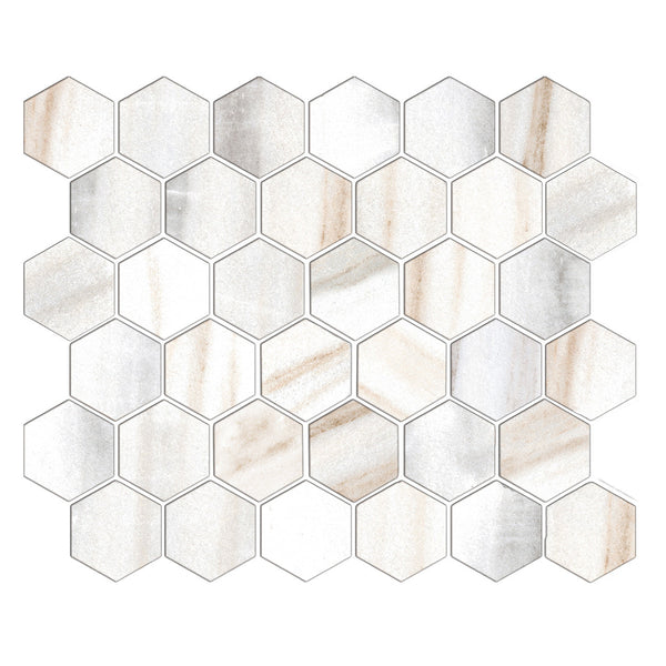 Venetian Gray 2″ Hexagon